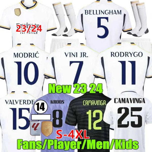 fans player version soccer jerseys benzema rodrgo bellingham 2023 2024 vini jr football shirt camiseta de futbol men kids women uniform modr, White;black
fans player version soccer jerseys benzema rodrgo bellingham 2023 2024 vini jr football shirt camiseta de futbol men kids women uniform modr, White;black