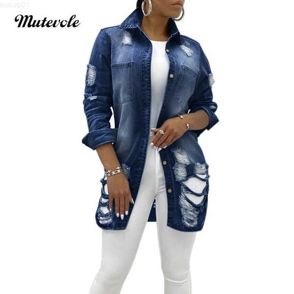 women's jackets mutevole ripped denim jacket women spring autumn lapel neck button jean coat full sleeve turn down collar hole long jac, Black;brown
women's jackets mutevole ripped denim jacket women spring autumn lapel neck button jean coat full sleeve turn down collar hole long jac, Black;brown