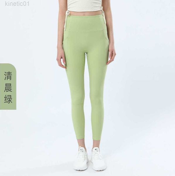 2023 desginer alo yoga legging double-sided nude pants with side pockets for women's fitness and fitness pants high elasticity and tigh, Black
2023 desginer alo yoga legging double-sided nude pants with side pockets for women's fitness and fitness pants high elasticity and tigh, Black