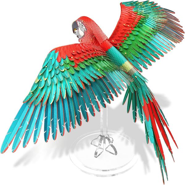 piececool 3d metal puzzle colorful parrot bird model craft collection brain teaser stress relief toys handmade entertainment for adults and
piececool 3d metal puzzle colorful parrot bird model craft collection brain teaser stress relief toys handmade entertainment for adults and