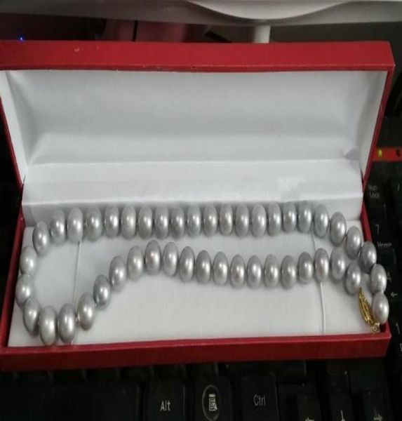 gorgeous 18inch natural 910mm tahitian gray pearl necklace 14k gold clasp1110475, Silver
gorgeous 18inch natural 910mm tahitian gray pearl necklace 14k gold clasp1110475, Silver