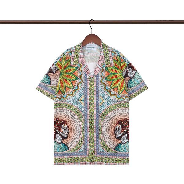 23ss luxury designer shirt men's fashion geometric classic print bowling shirt black hawaiian flower casual shirt men's loose shor, White;black
23ss luxury designer shirt men's fashion geometric classic print bowling shirt black hawaiian flower casual shirt men's loose shor, White;black