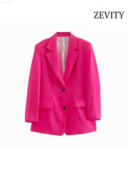 women's suits blazers zevity women fashion front buttons loose blazer coat vintage long sleeve flap pockets female outerwear chic veste, White;black
women's suits blazers zevity women fashion front buttons loose blazer coat vintage long sleeve flap pockets female outerwear chic veste, White;black