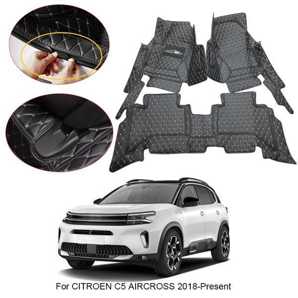 3d full surround car floor mat for citroen c5 aircross 2018-2025 protect liner foot pads carpet pu leather waterproof accessory
3d full surround car floor mat for citroen c5 aircross 2018-2025 protect liner foot pads carpet pu leather waterproof accessory