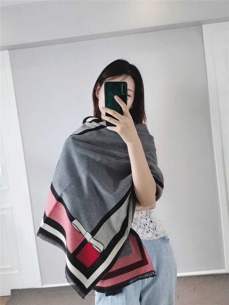 scarves wraps korean bow thermal jacquard shawl classic color matching cashmere like thickened fleece scarf for women's, Red;brown
scarves wraps korean bow thermal jacquard shawl classic color matching cashmere like thickened fleece scarf for women's, Red;brown