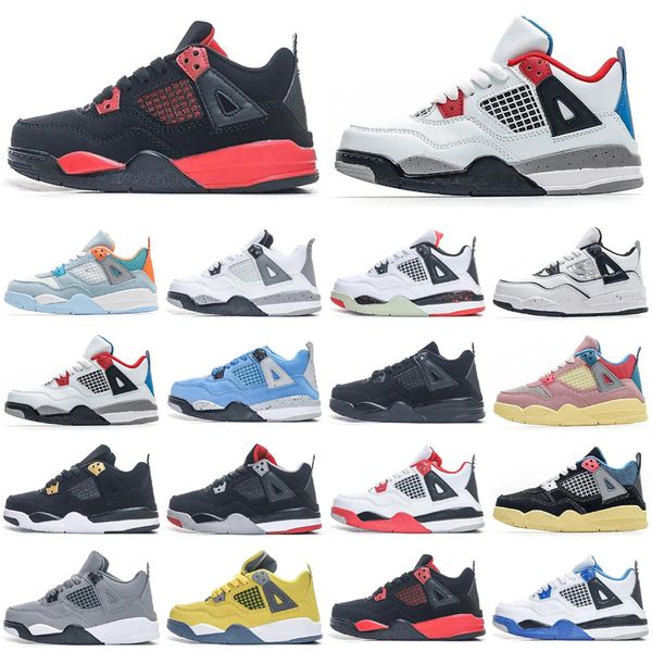 kids basketball shoes 4 4s toddler boys military black cat trainers kid girls shoe fire red thunder children youth blue lightning cool grey
kids basketball shoes 4 4s toddler boys military black cat trainers kid girls shoe fire red thunder children youth blue lightning cool grey