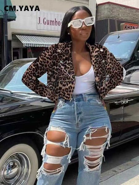 women's jackets cm.yaya women leopard serpentine long sleeve zipper fly lapel neck moto biker streetwear jackets casaco feminino jacket, Black;brown
women's jackets cm.yaya women leopard serpentine long sleeve zipper fly lapel neck moto biker streetwear jackets casaco feminino jacket, Black;brown