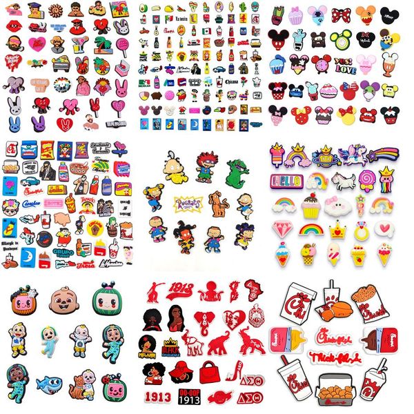 shoe parts accessories clog charms pvc fits for decoration wristband bracelet gifts kids girls boy men women series randomly, White;pink
shoe parts accessories clog charms pvc fits for decoration wristband bracelet gifts kids girls boy men women series randomly, White;pink