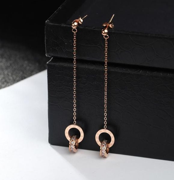 yun ruo fashion double circle zircon tassel stud earring woman rose gold color titanium steel jewelry birthday gift not fade5931982, Golden;silver
yun ruo fashion double circle zircon tassel stud earring woman rose gold color titanium steel jewelry birthday gift not fade5931982, Golden;silver