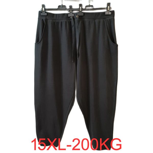 mens pants large size 14xl 15xl 16xl autumn winter men sweatpants fleece pants man elasticity black high street 230724
mens pants large size 14xl 15xl 16xl autumn winter men sweatpants fleece pants man elasticity black high street 230724