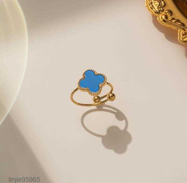 classic four clover ring butterfly gold silvery wedding open ringsbrand jewelry valentines mothers day gift123, Silver
classic four clover ring butterfly gold silvery wedding open ringsbrand jewelry valentines mothers day gift123, Silver