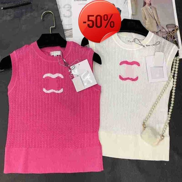 women's knits tees designer new fashion women wear sleeveless sport high-end luxury round neck cotton double yarn embroidery bgdg, White
women's knits tees designer new fashion women wear sleeveless sport high-end luxury round neck cotton double yarn embroidery bgdg, White
