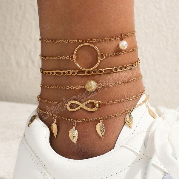 gold color link chain infinity ball anklets for women punk vintage big circle leaves tassels anklet jewelry gifts, Red;blue
gold color link chain infinity ball anklets for women punk vintage big circle leaves tassels anklet jewelry gifts, Red;blue