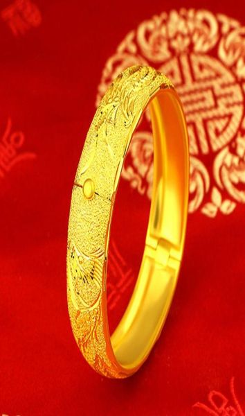 elegant wedding bridal accessories 18k solid yellow gold filled phoenix pattern womens bangle bracelet openable jewelry gift9673267, Black
elegant wedding bridal accessories 18k solid yellow gold filled phoenix pattern womens bangle bracelet openable jewelry gift9673267, Black