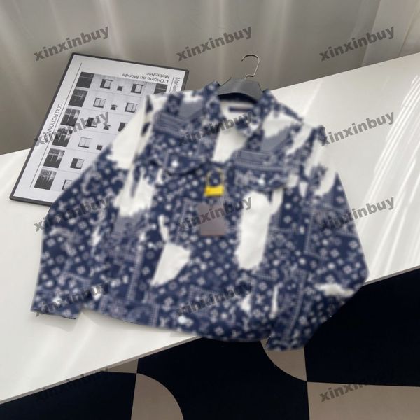 xinxinbuy men designer coat jacket tie dye flower cashew flower print denim long sleeve women blue red green m-2xl, Black;brown
xinxinbuy men designer coat jacket tie dye flower cashew flower print denim long sleeve women blue red green m-2xl, Black;brown