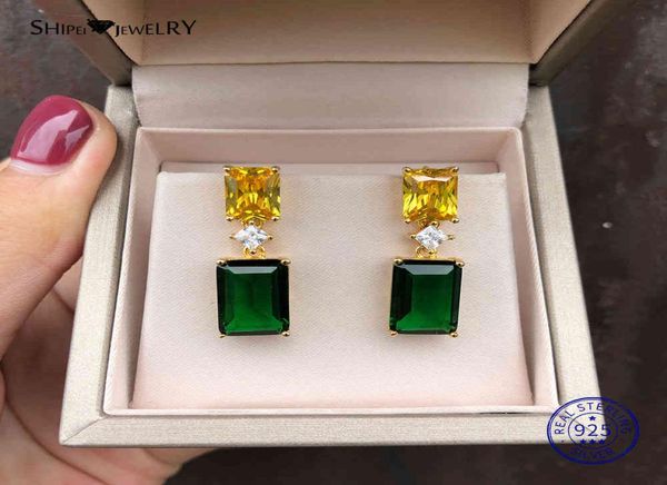 shipei natural green emerald earrings gold fine jewelry stud emerald earrings 925 sterling silver personalized birthday gift 210329178265, Golden;silver
shipei natural green emerald earrings gold fine jewelry stud emerald earrings 925 sterling silver personalized birthday gift 210329178265, Golden;silver