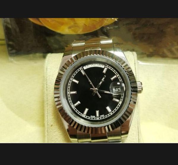 with original box fashion men's watch 41mm automatic mechanical movement men's watches stainless steel strap sports-09, Slivery;brown
with original box fashion men's watch 41mm automatic mechanical movement men's watches stainless steel strap sports-09, Slivery;brown