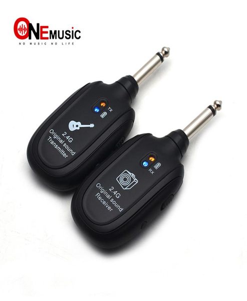 24g wireless guitar transmitter receiver system builtin rechargeable battery 50m transmission range for electric guitar bass6876529
24g wireless guitar transmitter receiver system builtin rechargeable battery 50m transmission range for electric guitar bass6876529