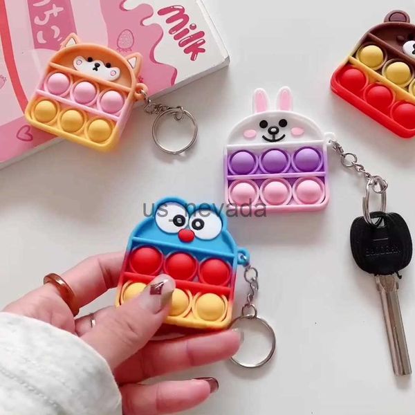 keychains lanyards sile keychain mini fidget toy key chain autism handheld small push pop stress sensory fidget keychain j230724, Silver
keychains lanyards sile keychain mini fidget toy key chain autism handheld small push pop stress sensory fidget keychain j230724, Silver