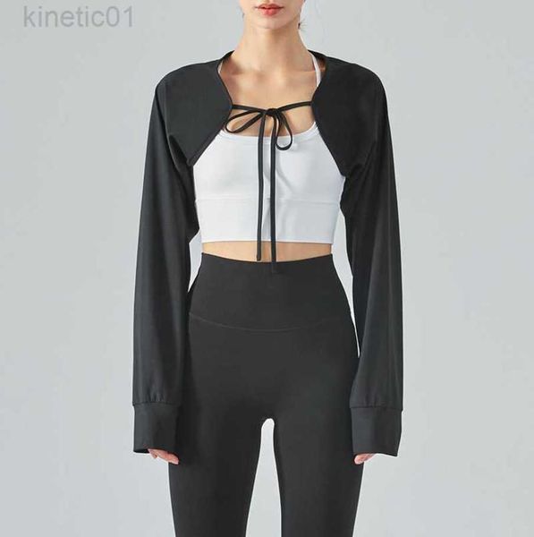 desginer alo yoga jacket shawl versatile sports fitness outdoor casuquick drying coat long sleeve women's sweetheart thin, Black;brown
desginer alo yoga jacket shawl versatile sports fitness outdoor casuquick drying coat long sleeve women's sweetheart thin, Black;brown