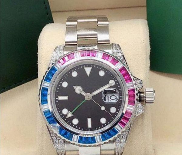 40mm mens automatic mechanical watch mens diamond watches men stainless steel buckle sport waterproof fashion business wristwatch man -07, Slivery;brown
40mm mens automatic mechanical watch mens diamond watches men stainless steel buckle sport waterproof fashion business wristwatch man -07, Slivery;brown