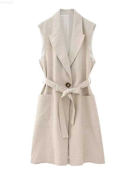 women's jackets traf women's vest long jackets with belt sleeveless vests for women 2023 summer vest chic elegant woman coat waist, Black;brown
women's jackets traf women's vest long jackets with belt sleeveless vests for women 2023 summer vest chic elegant woman coat waist, Black;brown