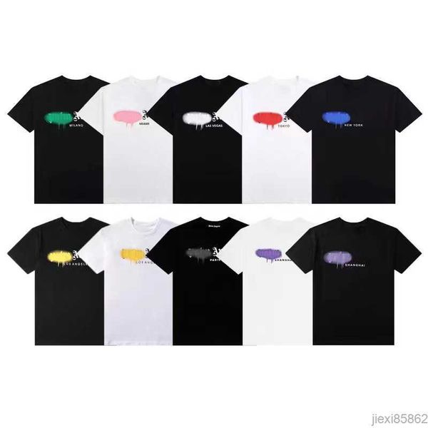 summer designer luxurys trends brand men's t-shirts angels citys letter printed loose tee man casual street shirt sprayed cotton t-shir, White;black
summer designer luxurys trends brand men's t-shirts angels citys letter printed loose tee man casual street shirt sprayed cotton t-shir, White;black