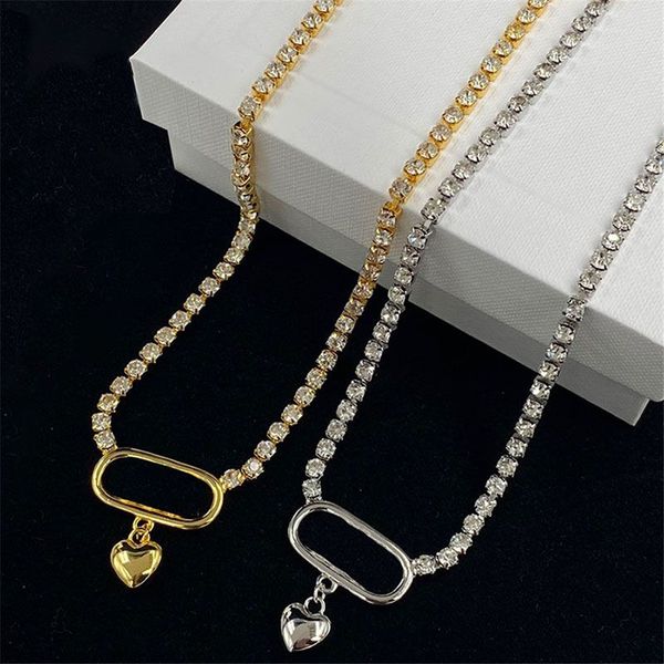 women pendant necklaces 18k gold plated diamond classic heart love dangle jewelry for lady oval hollow ring elegance necklaces, Silver
women pendant necklaces 18k gold plated diamond classic heart love dangle jewelry for lady oval hollow ring elegance necklaces, Silver