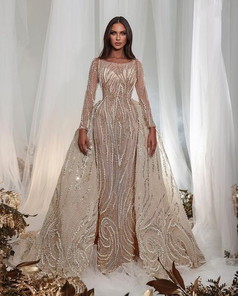 luxury mermaid evening dresses long sleeves high neck appliques beads floor length detachable train pearls lace prom formal dress gowns plus, Black;red
luxury mermaid evening dresses long sleeves high neck appliques beads floor length detachable train pearls lace prom formal dress gowns plus, Black;red