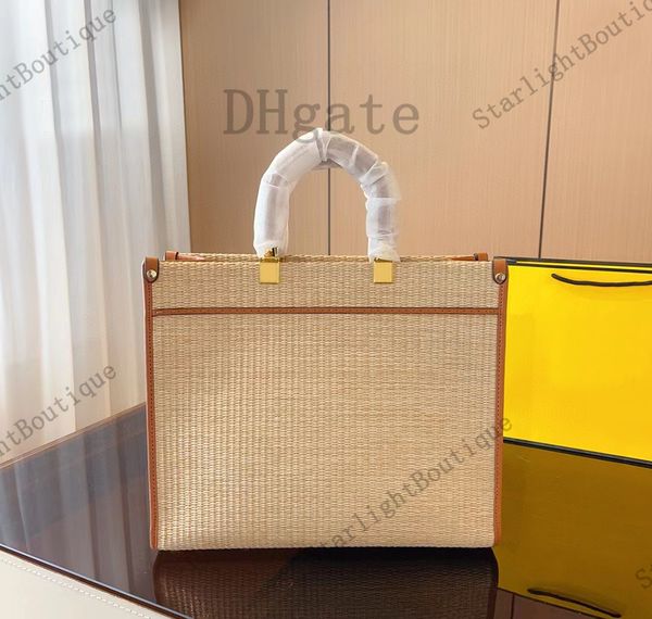 designer large capacity grass woven shopping bag totes bag handle cross shoulder fashion women beach laphandbag roman letter leather tote ba
designer large capacity grass woven shopping bag totes bag handle cross shoulder fashion women beach laphandbag roman letter leather tote ba