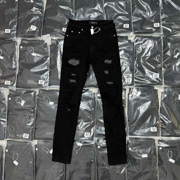 american fashion am1r1 high street distressed cow patch elastic men's and women's leisure slim fit high street jeans, Blue
american fashion am1r1 high street distressed cow patch elastic men's and women's leisure slim fit high street jeans, Blue