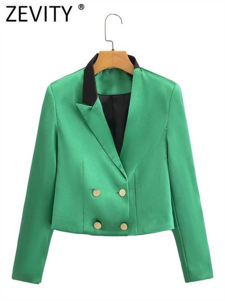 women's suits blazers zevity women fashion saymmetrical notched collar double breasted short blazer coat female chic nusiness satin sui, White;black
women's suits blazers zevity women fashion saymmetrical notched collar double breasted short blazer coat female chic nusiness satin sui, White;black