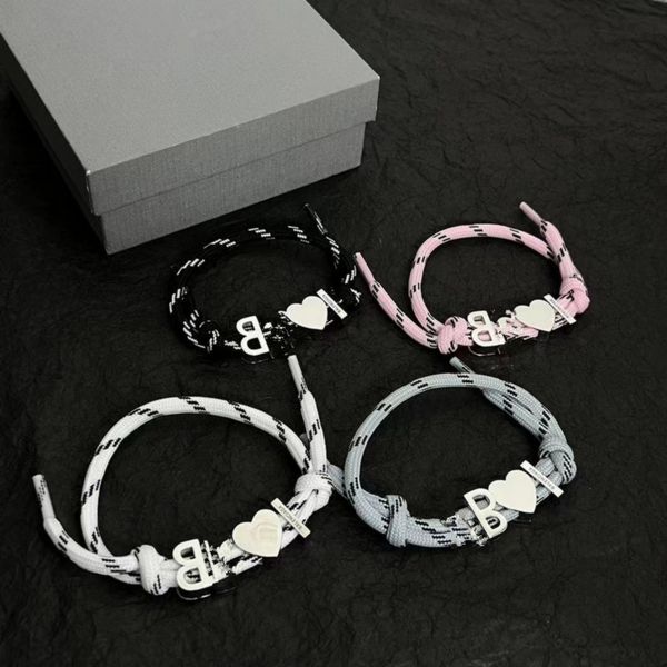 new italian design jewelry leather rope bracelet adjustable men's and women's b-letter bracelet, Golden;silver
new italian design jewelry leather rope bracelet adjustable men's and women's b-letter bracelet, Golden;silver