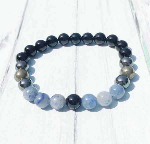 mg0453 mens 8 mm black onyx bracelet natural blue aventurine negative energy bracelet hematite pyrite power bracelet5837142
mg0453 mens 8 mm black onyx bracelet natural blue aventurine negative energy bracelet hematite pyrite power bracelet5837142