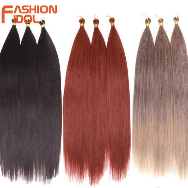 synthetic wigs 28 inch straight hair bundles crochet braids synthetic braiding ombre brown soft 230227, Black
synthetic wigs 28 inch straight hair bundles crochet braids synthetic braiding ombre brown soft 230227, Black