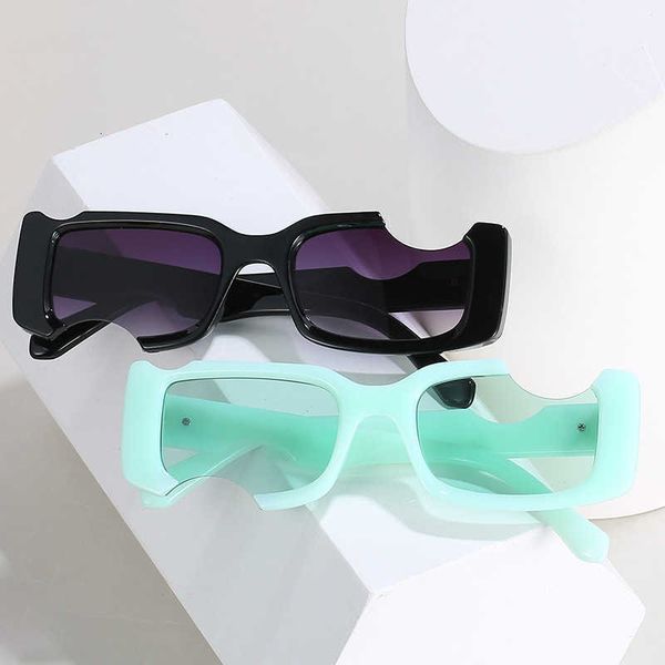 Fashion sunglasses 2023 Personality X Arrows Sunglasses with Irregular Notches Sunclasses Show Small FrameAWDE
Fashion sunglasses 2023 Personality X Arrows Sunglasses with Irregular Notches Sunclasses Show Small FrameAWDE