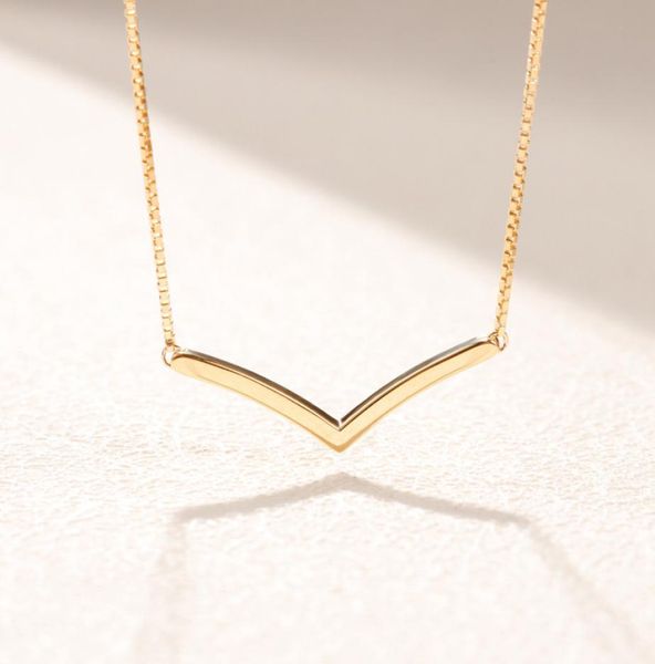 18k yellow gold plated polished wishbone necklace women gift jewelry for 925 sterling silver gold chain necklaces with original box6149162
18k yellow gold plated polished wishbone necklace women gift jewelry for 925 sterling silver gold chain necklaces with original box6149162