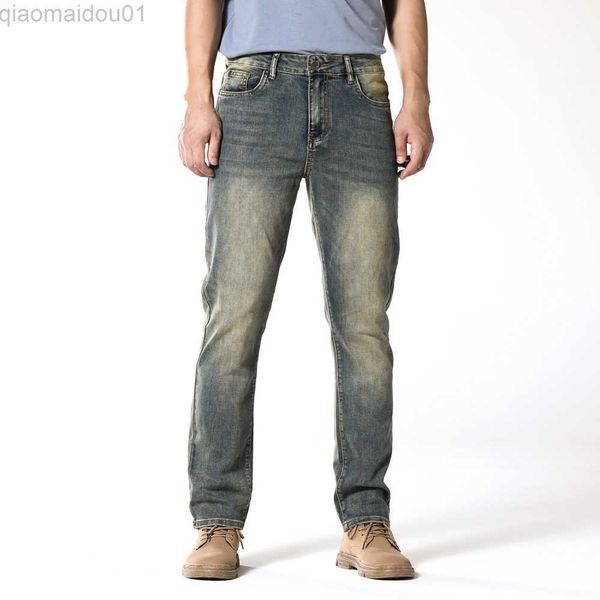 men's jeans men's retro blue jeans four seasons regular straight washed classic denim pants brand male casual trousers of 2023 l23
men's jeans men's retro blue jeans four seasons regular straight washed classic denim pants brand male casual trousers of 2023 l23