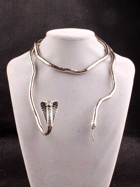 men's accessories fashionable and popular men snake design necklace alloy for vacation and for a stylish look, Silver
men's accessories fashionable and popular men snake design necklace alloy for vacation and for a stylish look, Silver