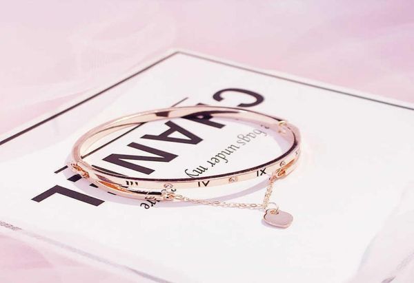 whole rose gold stainless steel bracelets bangles female heart forever love brand charm bracelet for women famous jewelry2838263, Black
whole rose gold stainless steel bracelets bangles female heart forever love brand charm bracelet for women famous jewelry2838263, Black