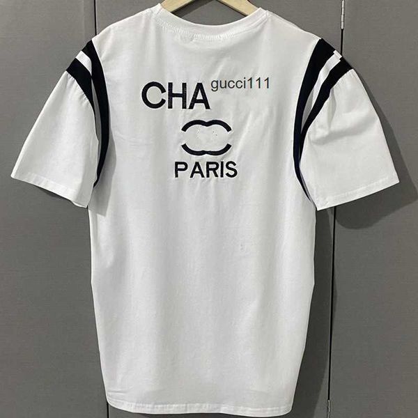 fashion channel ccity new advanced version womens tshirt france trendy clothing 2c letter embroid black and white stitching couple mens wome, White;black
fashion channel ccity new advanced version womens tshirt france trendy clothing 2c letter embroid black and white stitching couple mens wome, White;black