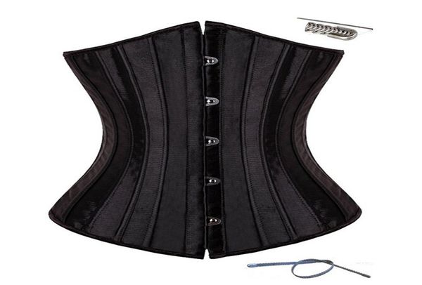woman waist cincher corselet body shaper waist control underbust corsets bustiers satin 26 steel bones corset5675364, Black;white
woman waist cincher corselet body shaper waist control underbust corsets bustiers satin 26 steel bones corset5675364, Black;white