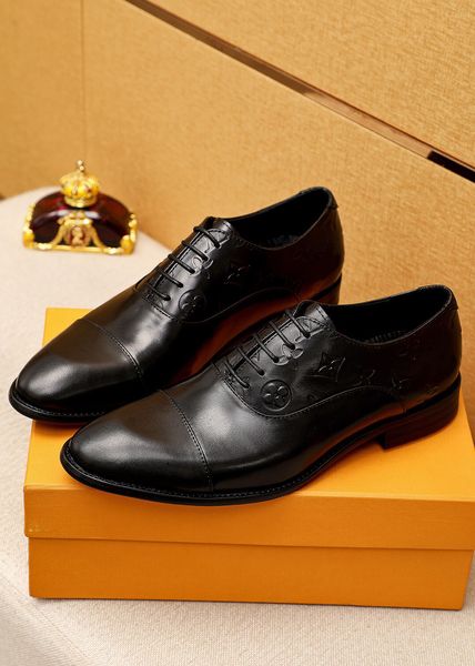 2023 mens dress shoes wedding party formal genuine leather designer loafers male brand brogues lace up oxfords size 38-46, Black
2023 mens dress shoes wedding party formal genuine leather designer loafers male brand brogues lace up oxfords size 38-46, Black