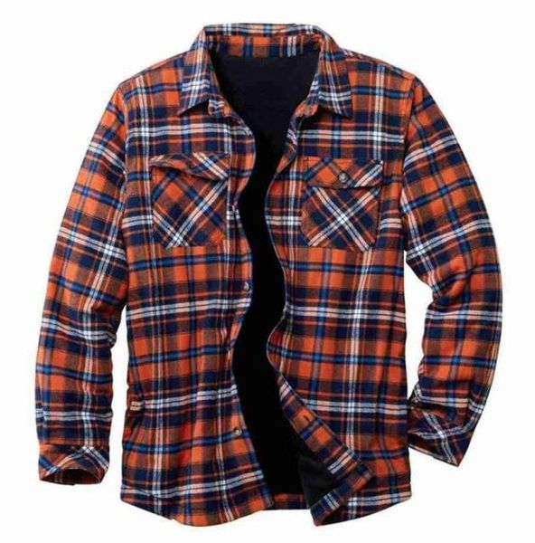 men039s casual shirts warm sherpa lined fleece plaid flannel shirt jacket camisa masculina fashion gentlemen chemise homme coat7823767, White;black
men039s casual shirts warm sherpa lined fleece plaid flannel shirt jacket camisa masculina fashion gentlemen chemise homme coat7823767, White;black