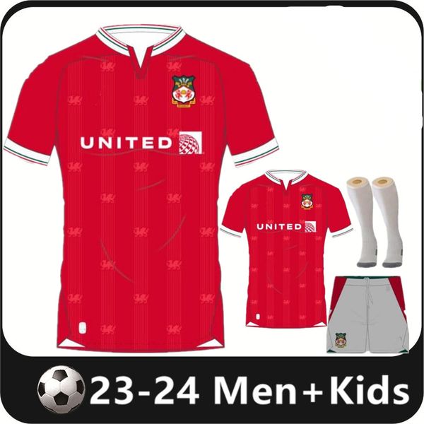 2023 2024 wrexham soccer jerseys men kids kit 23 24 home away football shirt crysau pel droed fan version camisetas futbol maillot foot davi, Black;yellow
2023 2024 wrexham soccer jerseys men kids kit 23 24 home away football shirt crysau pel droed fan version camisetas futbol maillot foot davi, Black;yellow