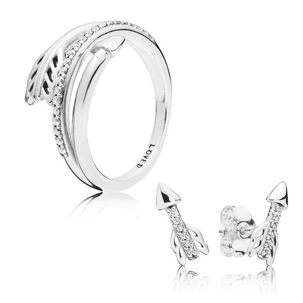 wrap-around arrow ring and stud earrings set for pandora real 925 sterling silver party jewelry for women girlfriend gift luxury earring rin
wrap-around arrow ring and stud earrings set for pandora real 925 sterling silver party jewelry for women girlfriend gift luxury earring rin