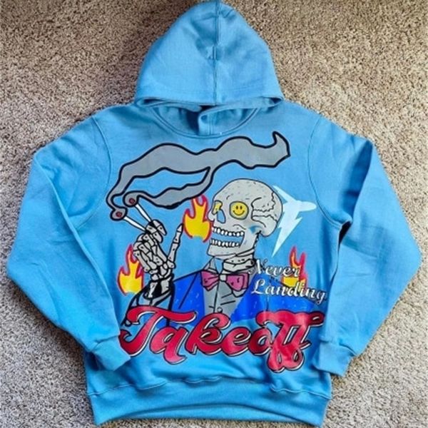 men's hoodies sweatshirts american retro printed skull sweater men's loose ins trendy brand european and hiphop high street women&, Black
men's hoodies sweatshirts american retro printed skull sweater men's loose ins trendy brand european and hiphop high street women&, Black