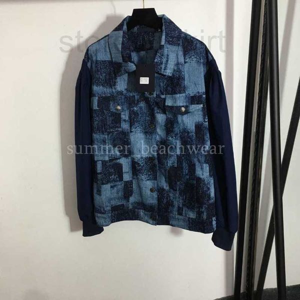women's jackets designer vintage style denim women long sleeve coat lapel neck blue jacket high grade outerwear kgp4, Black;brown
women's jackets designer vintage style denim women long sleeve coat lapel neck blue jacket high grade outerwear kgp4, Black;brown