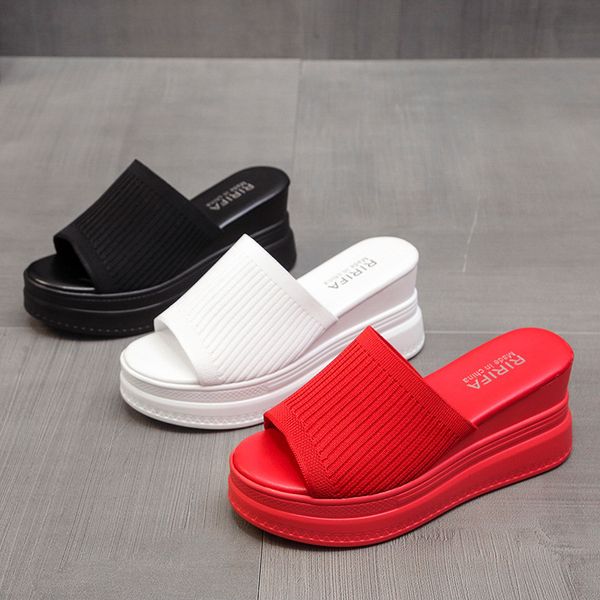 sandals slipper summer slides platform high heeled shoes lady pantofle on a wedge fashion soft luxury pu rubber house slippe 230724, Black
sandals slipper summer slides platform high heeled shoes lady pantofle on a wedge fashion soft luxury pu rubber house slippe 230724, Black