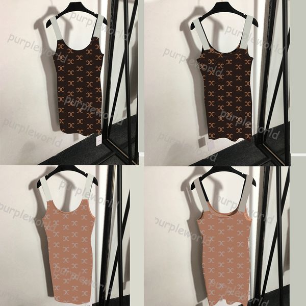 casual dress designer summer womens seeveless vest knit print sheath dress party high waisted sweater set dress, White;black
casual dress designer summer womens seeveless vest knit print sheath dress party high waisted sweater set dress, White;black